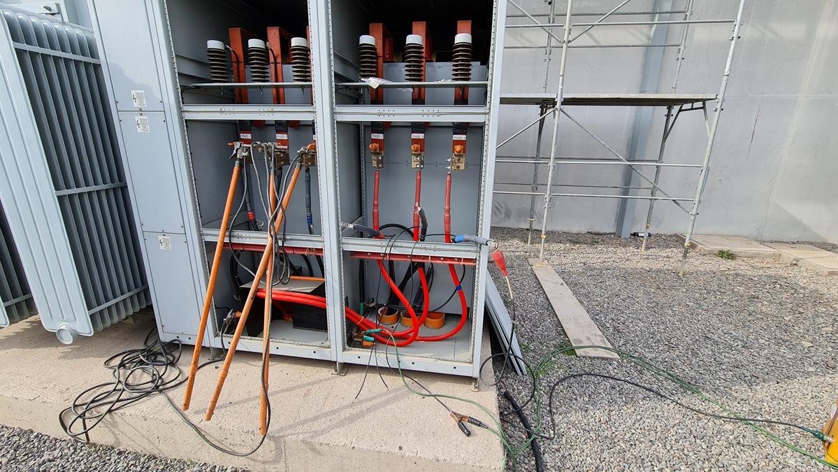 Medición de cables MT VLF